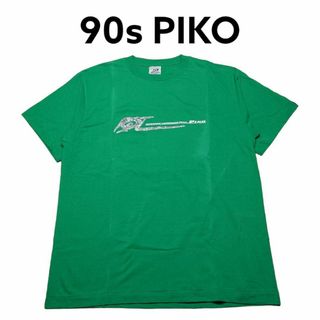 あのちゃん着用 90s PIKO 両面デカロゴプリントトレーナー サーフ系Y2K