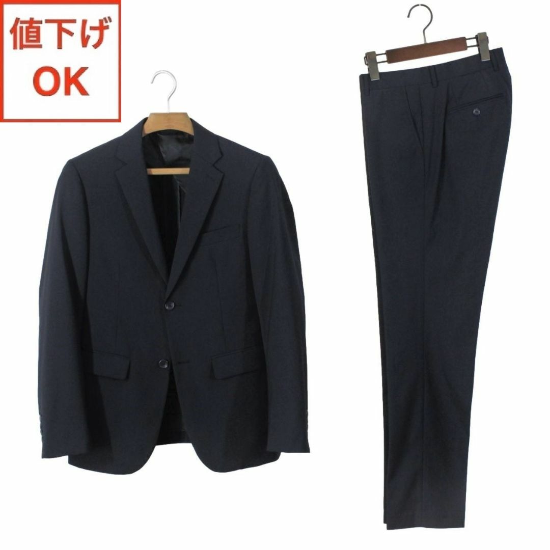 【極美品】アーバンリサーチ スーツ 38 メンズ A4 M ネイビー 紺 春夏 | フリマアプリ ラクマ