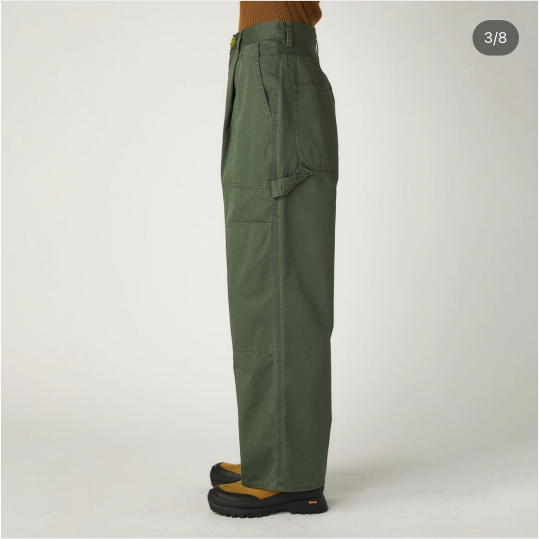 (新品タグ付き)nagonstans☆utility pants ホワイト