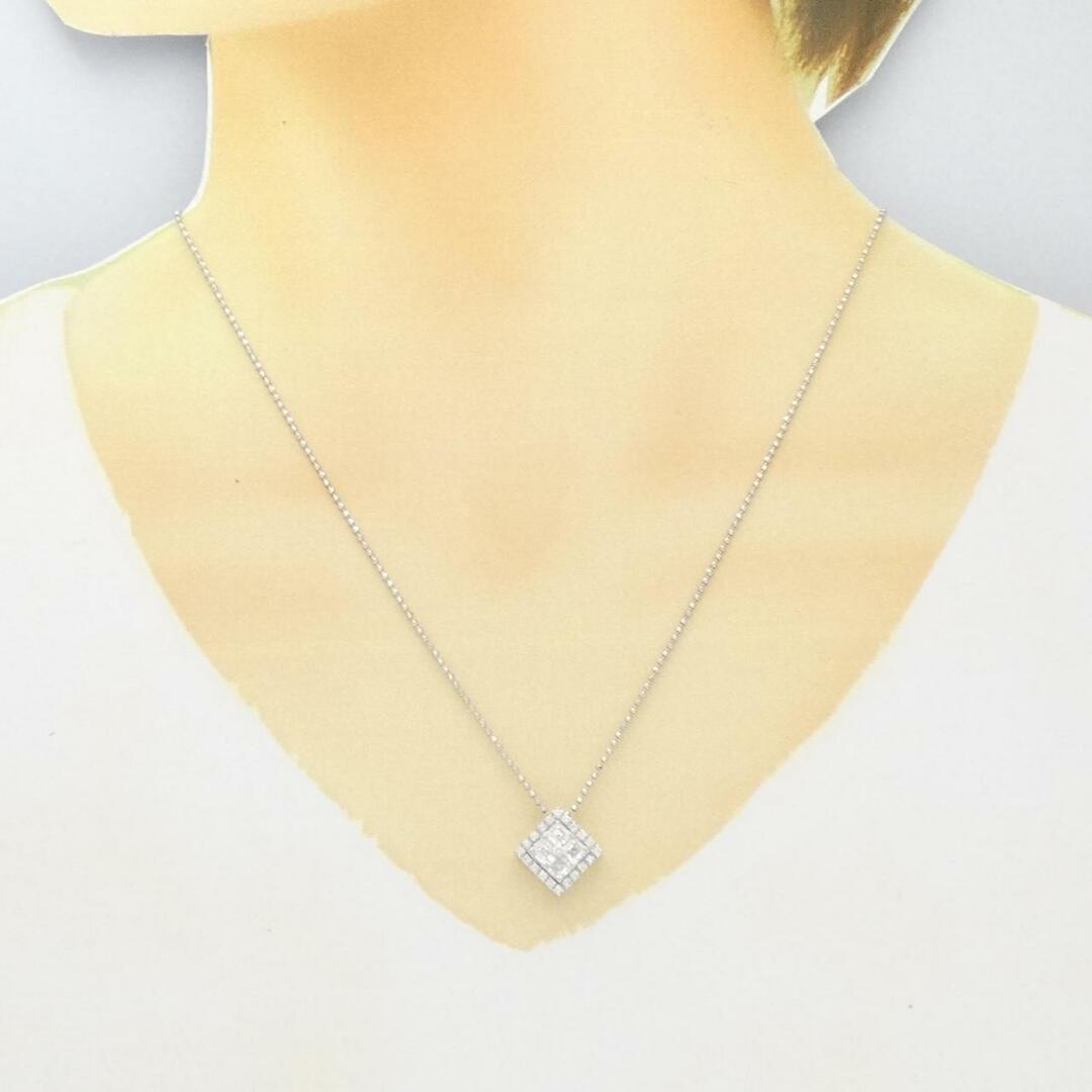 PT ダイヤモンド ネックレス 0.80CT