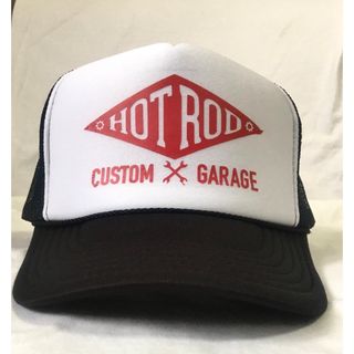 オットーキャップ(OTTO CAP)の訳ありアウトレット　HOT ROD トラッカー　新品　OTTO レッド(キャップ)