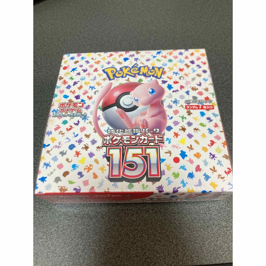 151 シュリンク付きBOX（ポケセン当選品）