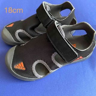 アディダス(adidas)のadidas  アディダス　サンダル　18cm 男の子　女の子(サンダル)