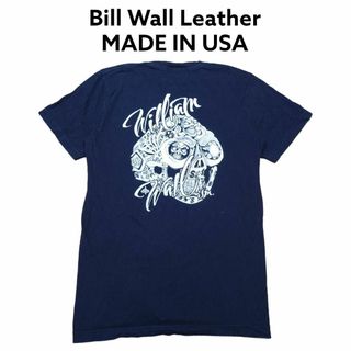 ビルウォールレザー(BILL WALL LEATHER)のUSA製　ビルウォールレザー　マスタースカル　ビックプリントTシャツ　BWL(Tシャツ/カットソー(半袖/袖なし))