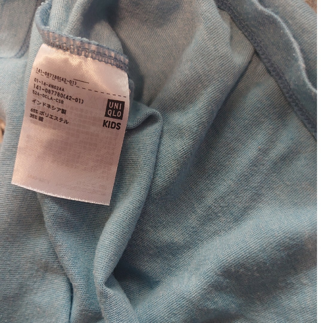 UNIQLO(ユニクロ)のユニクロ　ワンピース120 キッズ/ベビー/マタニティのキッズ服女の子用(90cm~)(ワンピース)の商品写真