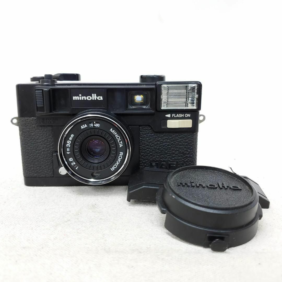 コンパクトカメラ【動作確認済】 Minolta HI-MATIC AF c0220-57x y