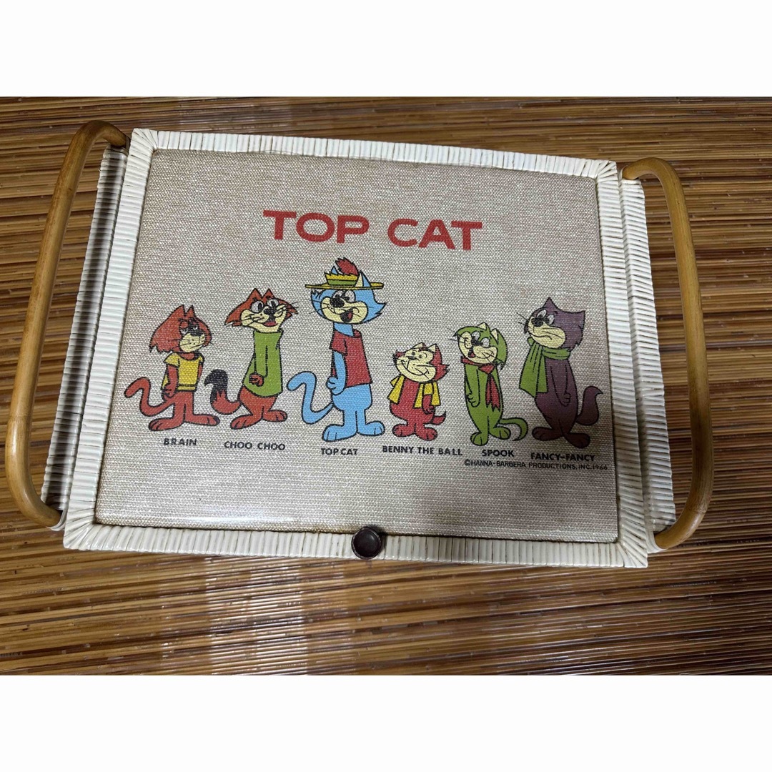 TOP CAT トップキャット　どら猫大将　バスケットかご 昭和 レトロ