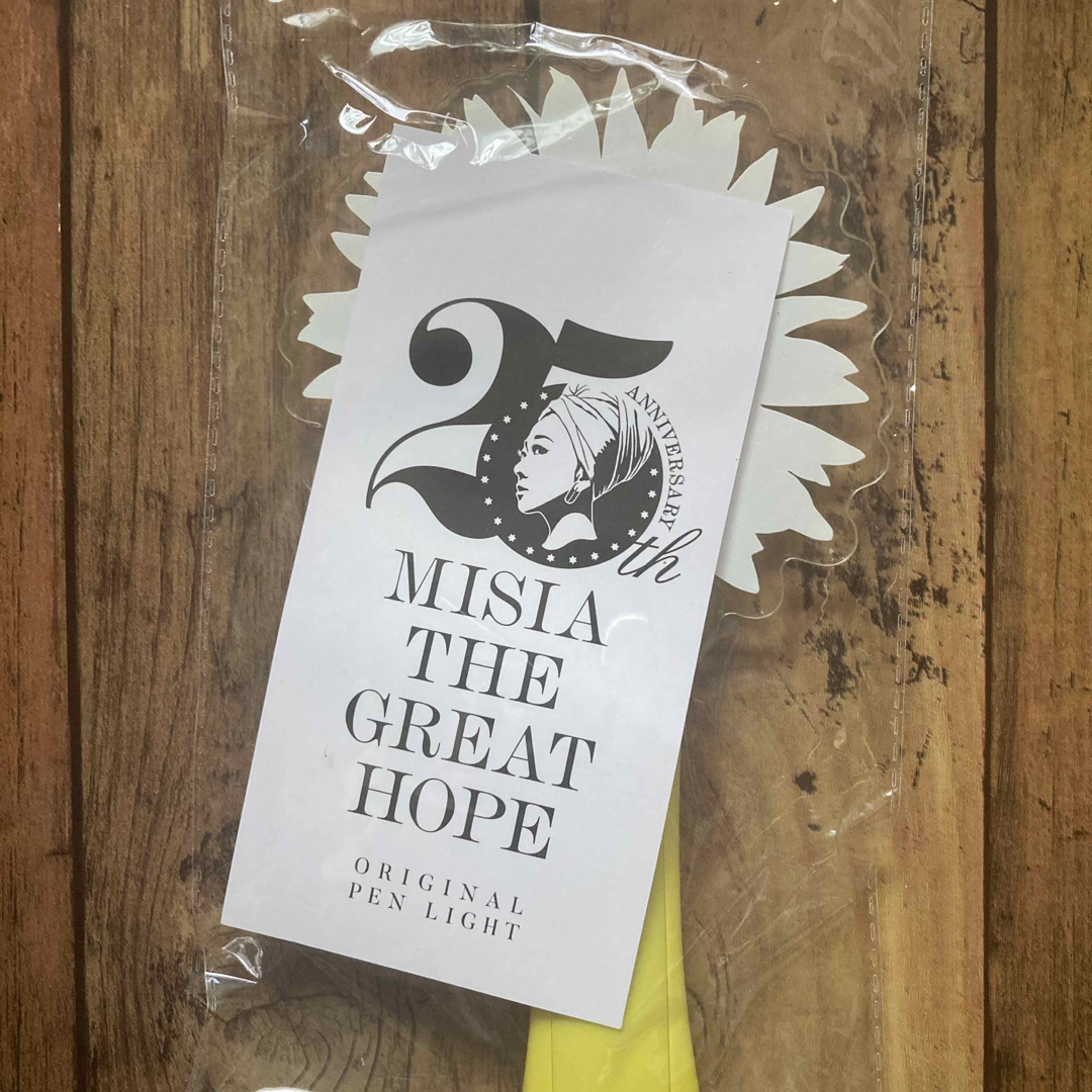 MISIA THE GREAT HOPE ペンライト(向日葵ver) エンタメ/ホビーのタレントグッズ(ミュージシャン)の商品写真