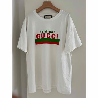 グッチ(GUCCI)の2022年SS グッチ オーバーサイズ サイズL 試着のみ 超美品(Tシャツ/カットソー(七分/長袖))