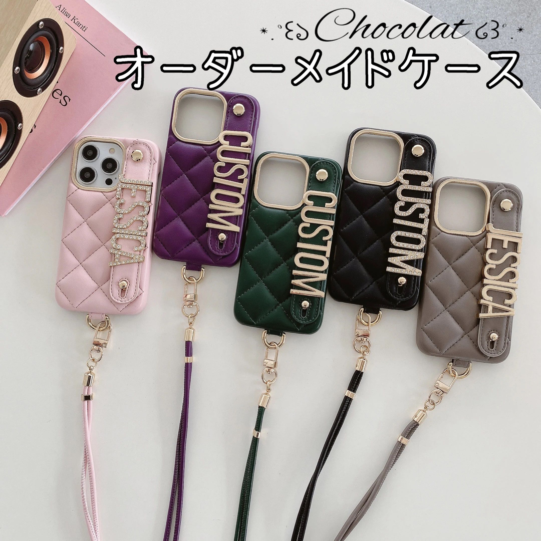 𝐧𝐞𝐰♡オーダーメイドスマホケース スマホ/家電/カメラのスマホアクセサリー(iPhoneケース)の商品写真