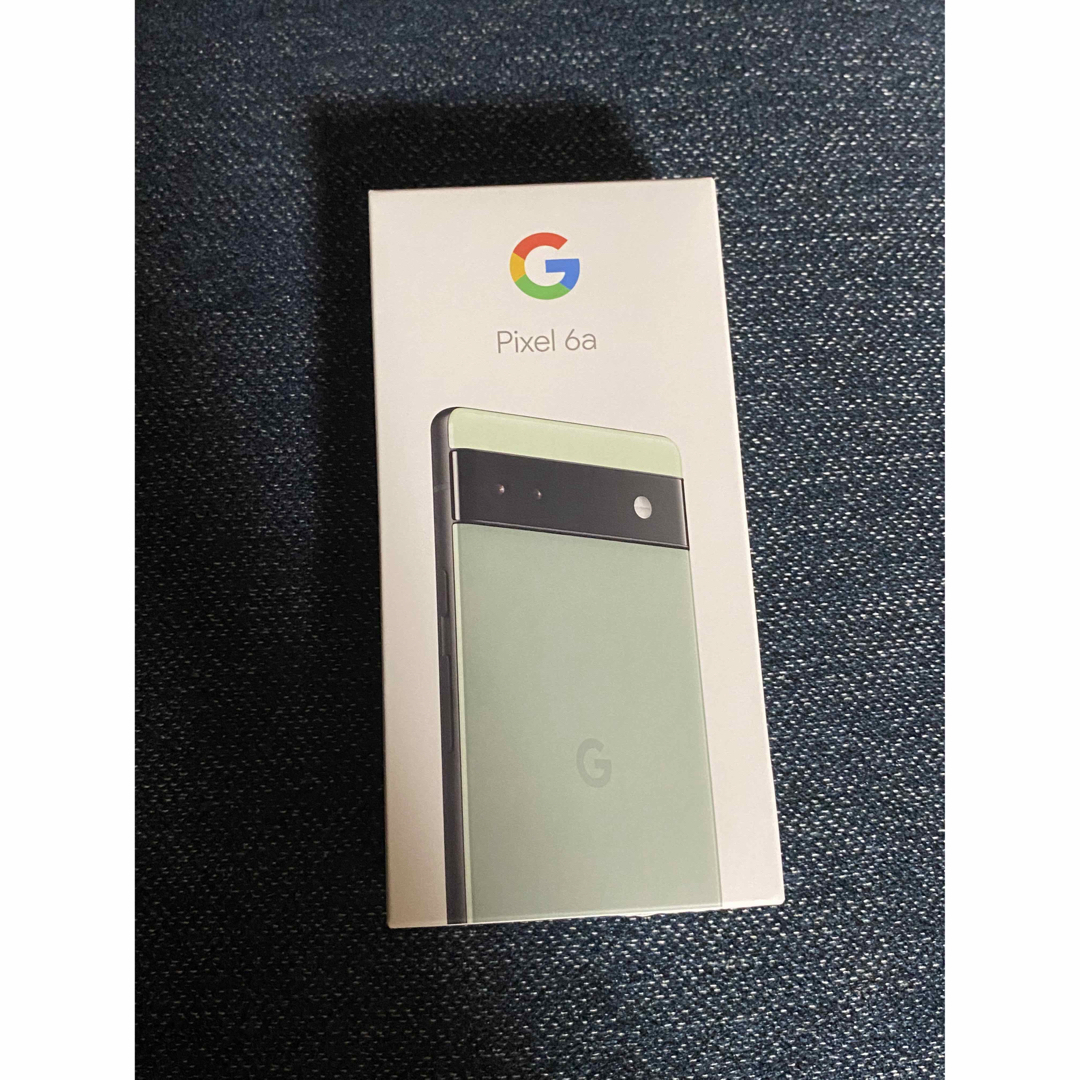 Google Pixel(グーグルピクセル)のPixel 6a sage 128gb au  スマホ/家電/カメラのスマートフォン/携帯電話(スマートフォン本体)の商品写真