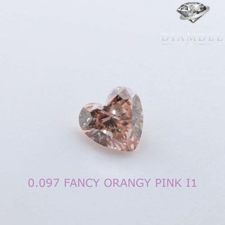 ピンクダイヤモンドルース/ F.ORANGY PINK/ 0.097 ct. | gulatilaw.com