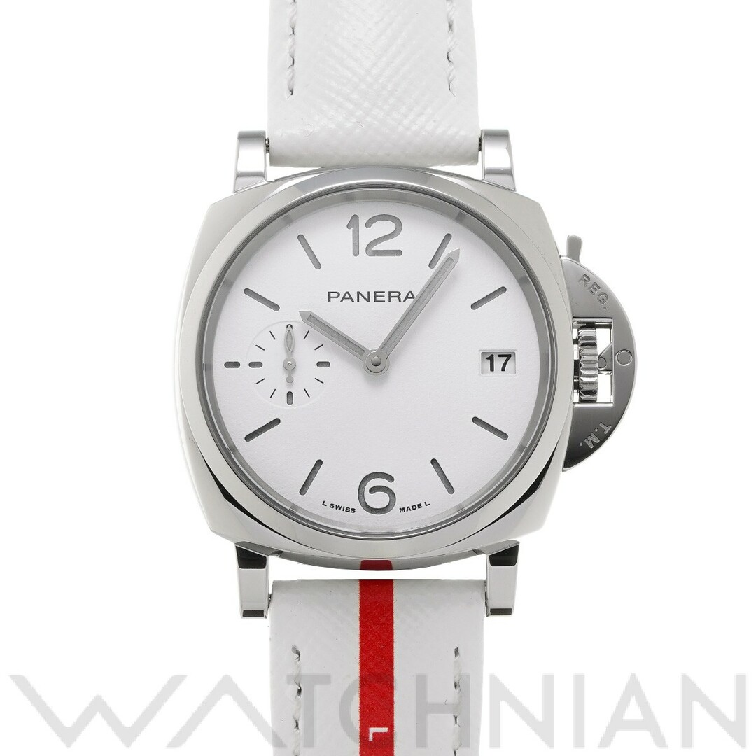 パネライ PANERAI PAM01306 Y番(2022年製造) ホワイト メンズ 腕時計メンズ