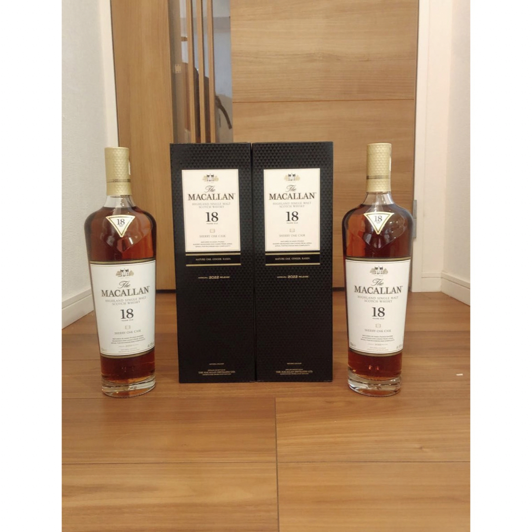 マッカラン18年 MACALLAN 18    2022 シェリーオーク