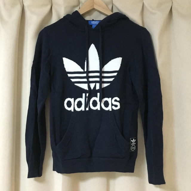 adidas(アディダス)のニットパーカー♡ レディースのトップス(ニット/セーター)の商品写真