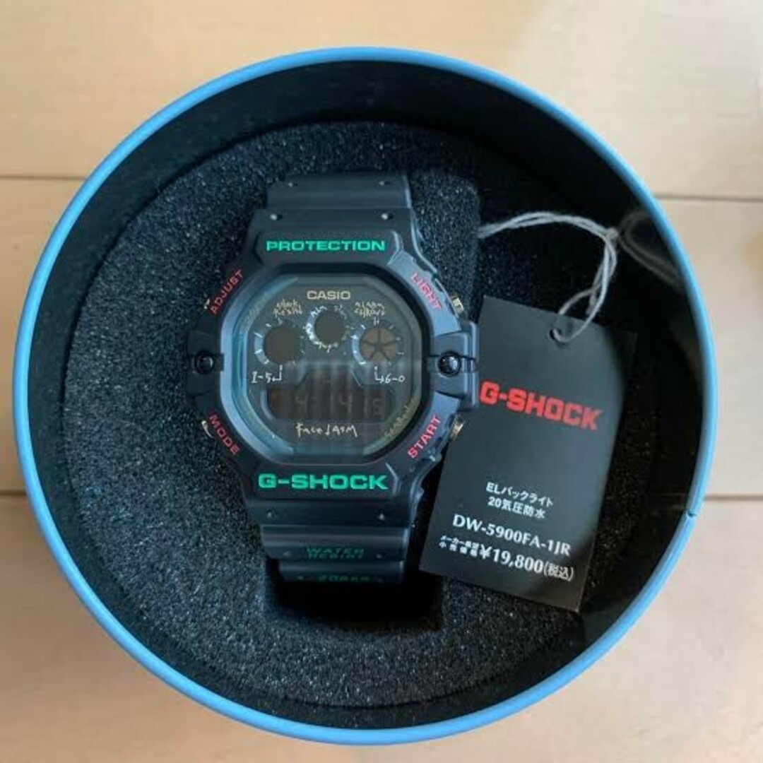 FACETASMコラボ GSHOCK DW-5900FA-1JR 腕時計(デジタル) FACETASMコラボ GSHOCK DW-5900FA-1JR 腕時計(デジタル)