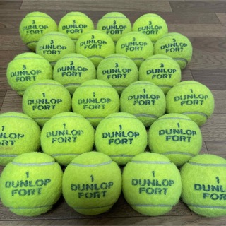 ダンロップ(DUNLOP)のダンロップテニスボール　24個　1.3番(ボール)