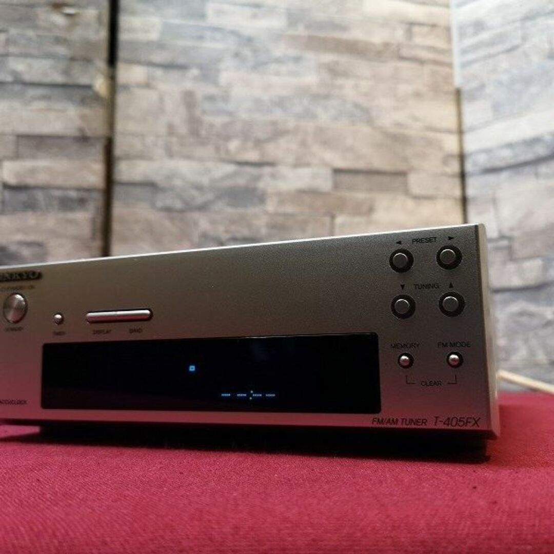 ONKYO T-450FX 高性能 FM/AM チューナー m0a9321