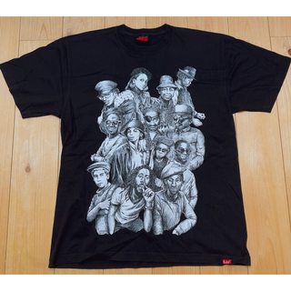 MURAL Tシャツ　ミューラル　黒　ブラック　XL レゲエ(Tシャツ/カットソー(半袖/袖なし))