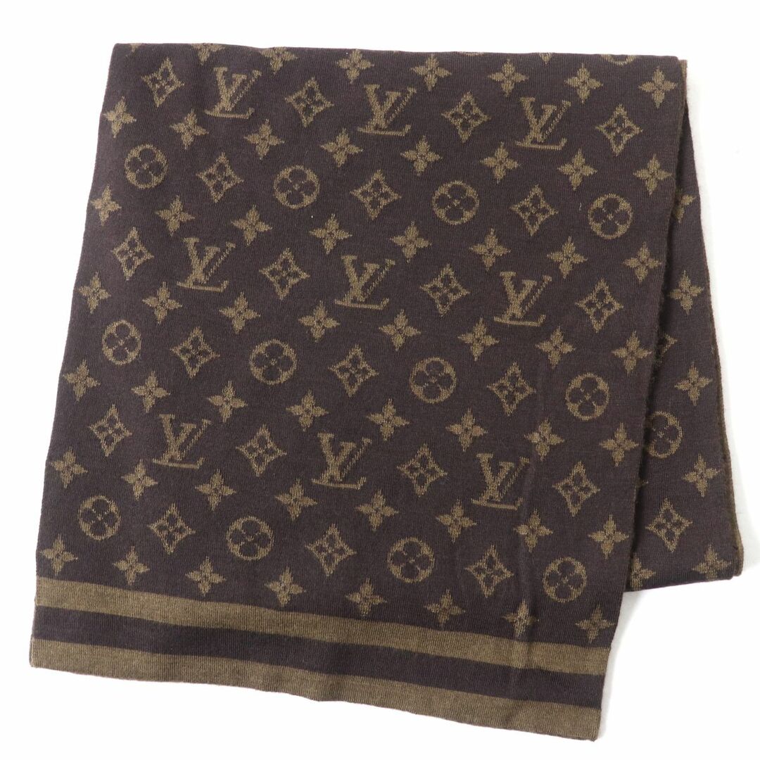 美品△正規品 LOUIS VUITTON ルイヴィトン モノグラム カシミヤ×シルク