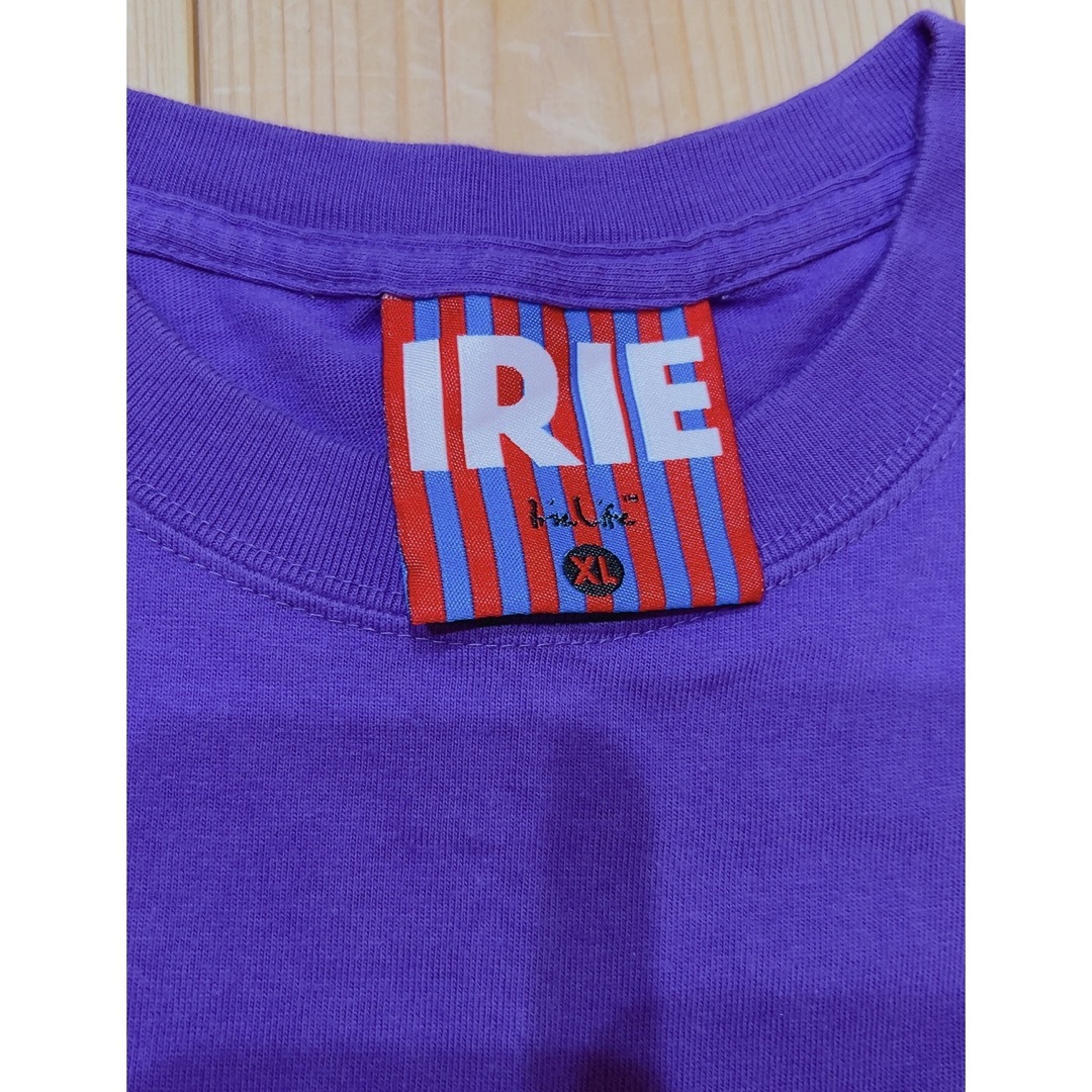 IRIE LIFE(アイリーライフ)のIRIE LIFE Tシャツ　XL パープル　紫　アイリーライフ メンズのトップス(Tシャツ/カットソー(半袖/袖なし))の商品写真