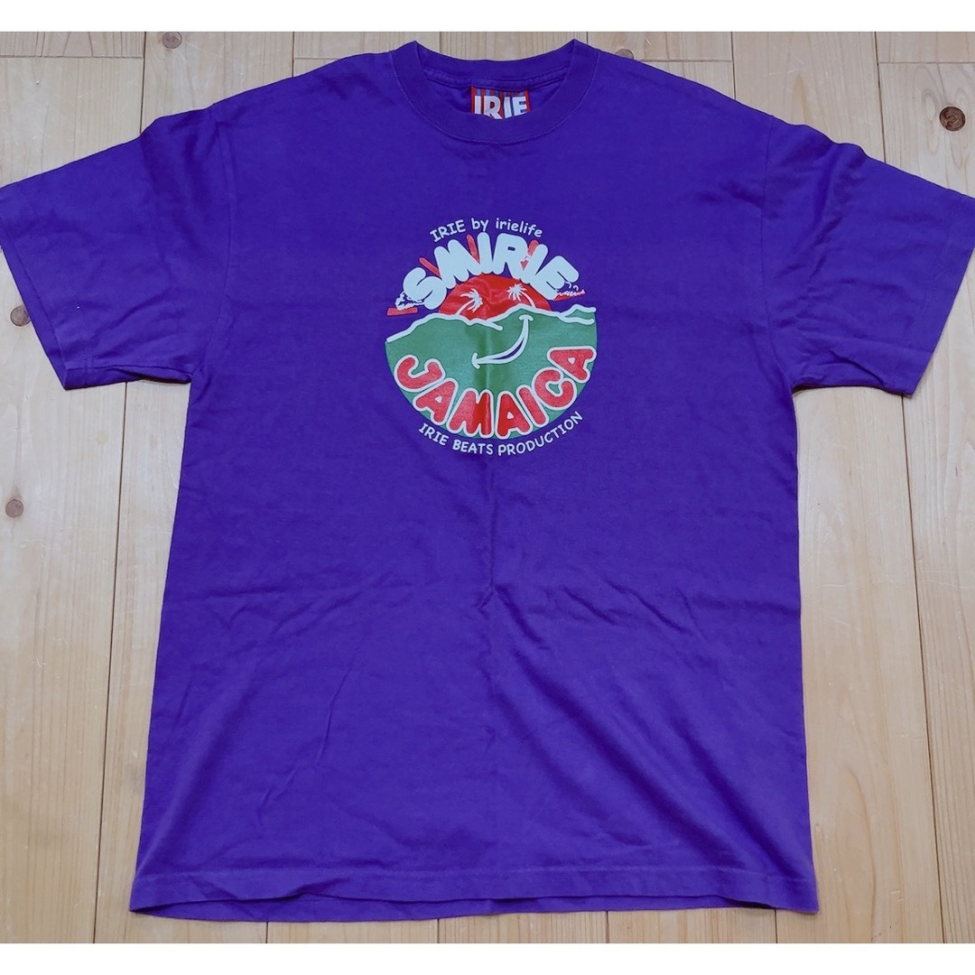 IRIE LIFE(アイリーライフ)のIRIE LIFE Tシャツ　XL パープル　紫　アイリーライフ メンズのトップス(Tシャツ/カットソー(半袖/袖なし))の商品写真