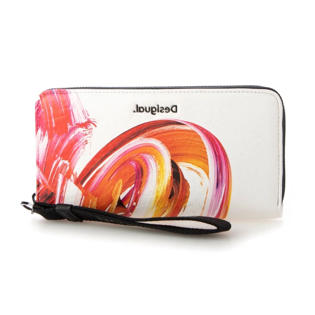 DESIGUAL(デシグアル)のデシグアル (Desigual)★カラフルアートデザイン　ロングウォレット長財布 レディースのファッション小物(財布)の商品写真