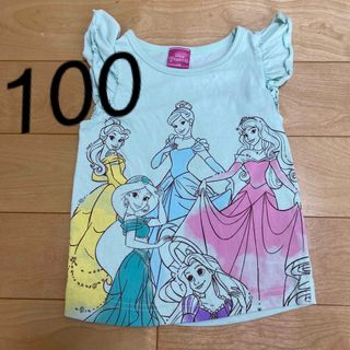 ディズニー(Disney)のディズニープリンセス　Tシャツ　100(Tシャツ/カットソー)