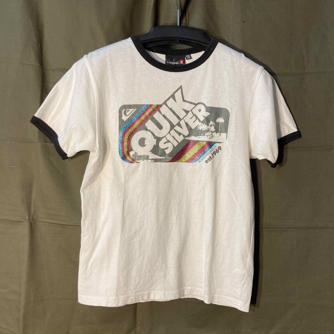QUIKSILVER(クイックシルバー)の【必見！ビンテージ！】クイックシルバー リンガーTシャツ 90s メンズのトップス(Tシャツ/カットソー(半袖/袖なし))の商品写真