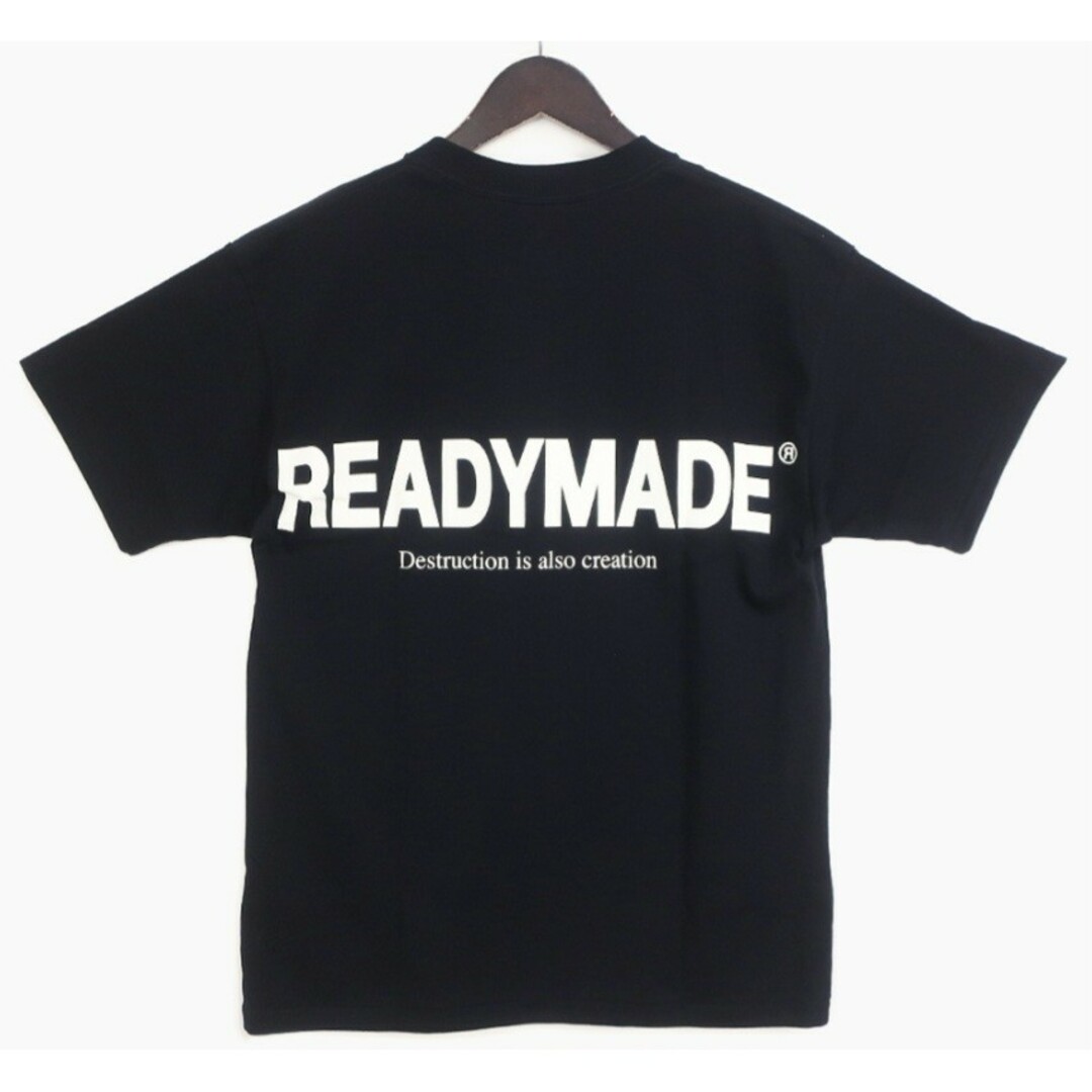 READYMADE SS T-SHIRT / SMILE 黒&白セット　2XL