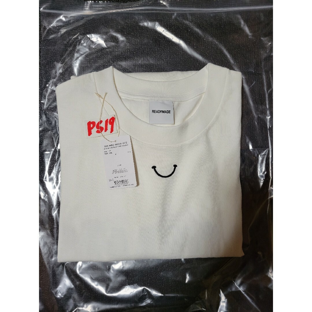 READYMADE SS T-SHIRT / SMILE 黒&白セット 2XL READYMADE SS T-SHIRT / SMILE 黒&白セット 2XL