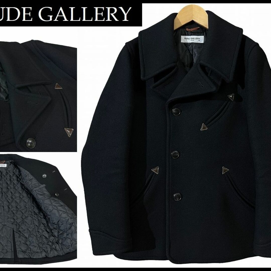 保障できる 美品 ルードギャラリー 15AW 肉厚 メルトン ウール テッズ