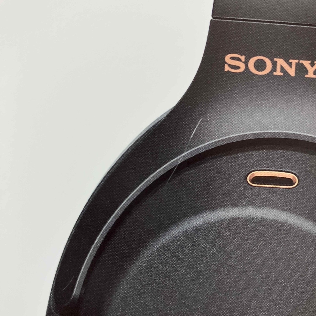 SONY(ソニー)の美品　SONY WH-1000XM3 BLACK ヘッドフォン スマホ/家電/カメラのオーディオ機器(ヘッドフォン/イヤフォン)の商品写真