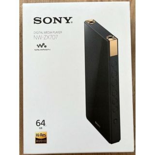 ソニー(SONY)のx0 SONY ウォークマン NW-ZX707(ポータブルプレーヤー)