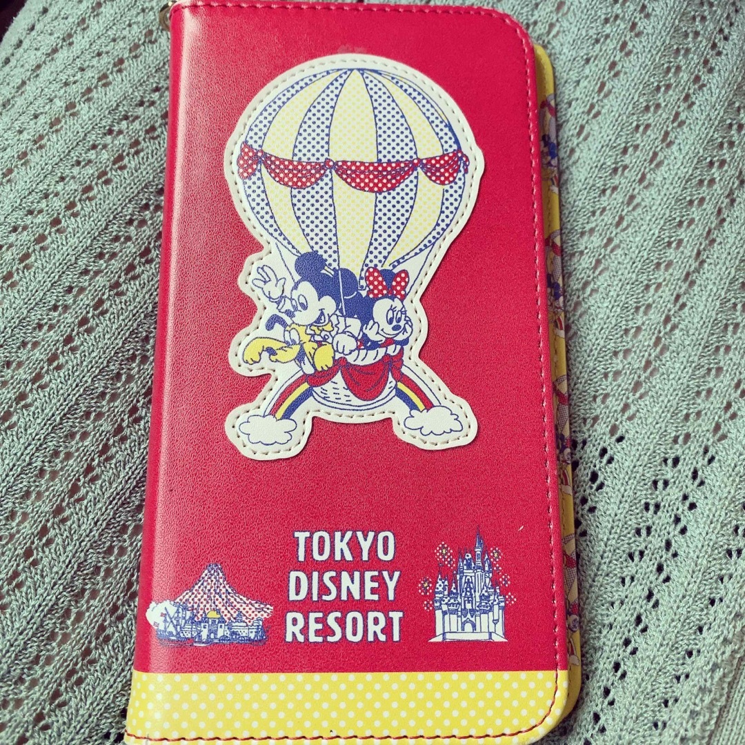 Disney(ディズニー)の東京ディズニーランド スマホケース Android 気球 ミッキー お土産 スマホ/家電/カメラのスマホアクセサリー(iPhoneケース)の商品写真