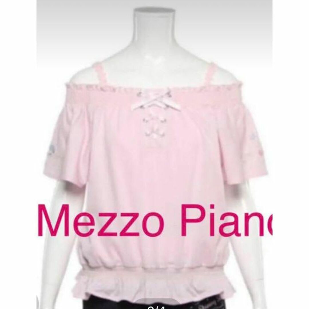 mezzo piano junior(メゾピアノジュニア)のメゾピアノ⭐︎ブラウスとキ　ャミソール　150新品 キッズ/ベビー/マタニティのキッズ服女の子用(90cm~)(ブラウス)の商品写真