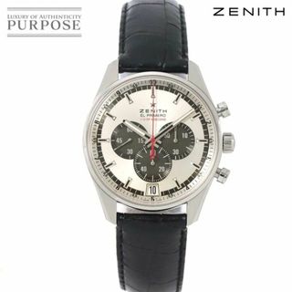 ゼニス(ZENITH)のゼニス ZENITH エルプリメロ ストライキング10th 500本限定 03 2043 4052 メンズ 腕時計 デイト 自動巻き El Primero VLP 90185261(腕時計(アナログ))