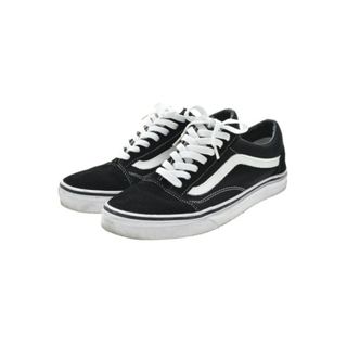 ヴァンズ(VANS)のVANS バンズ スニーカー 24cm 黒x白 【古着】【中古】(スニーカー)