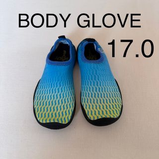 ボディーグローヴ(Body Glove)の【BODY GLOVE】水陸両用　マリンシューズ17.0 ブルー　サンダル(サンダル)