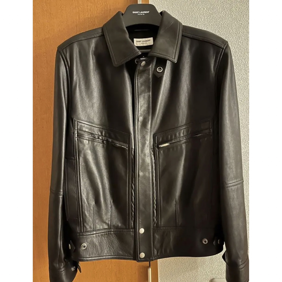 SAINT LAURENT - サンローラン ジャケット(ドラム ラムスキン SAINT LAURENT - サンローラン ジャケット(ドラム ラムスキン