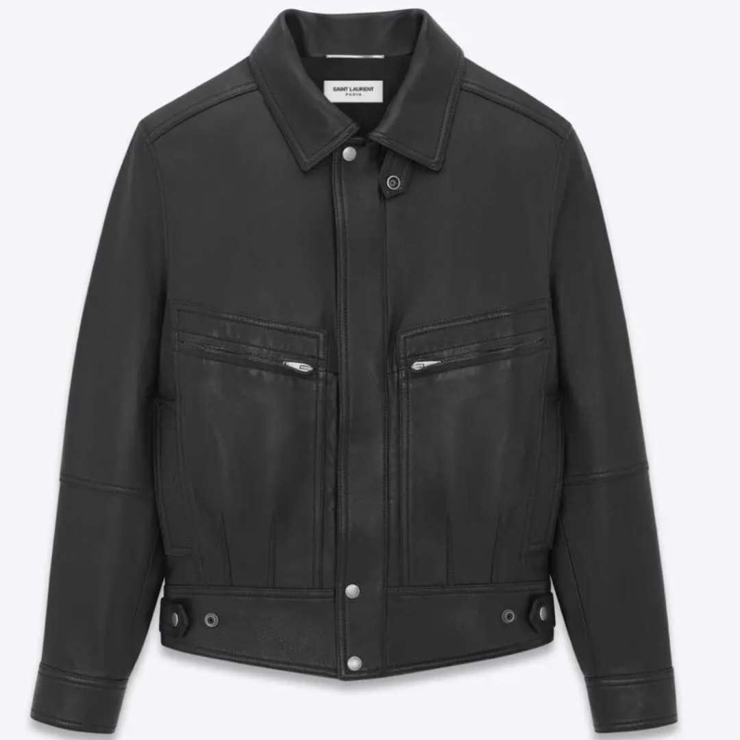 SAINT LAURENT - サンローラン ジャケット(ドラム ラムスキン SAINT LAURENT - サンローラン ジャケット(ドラム ラムスキン