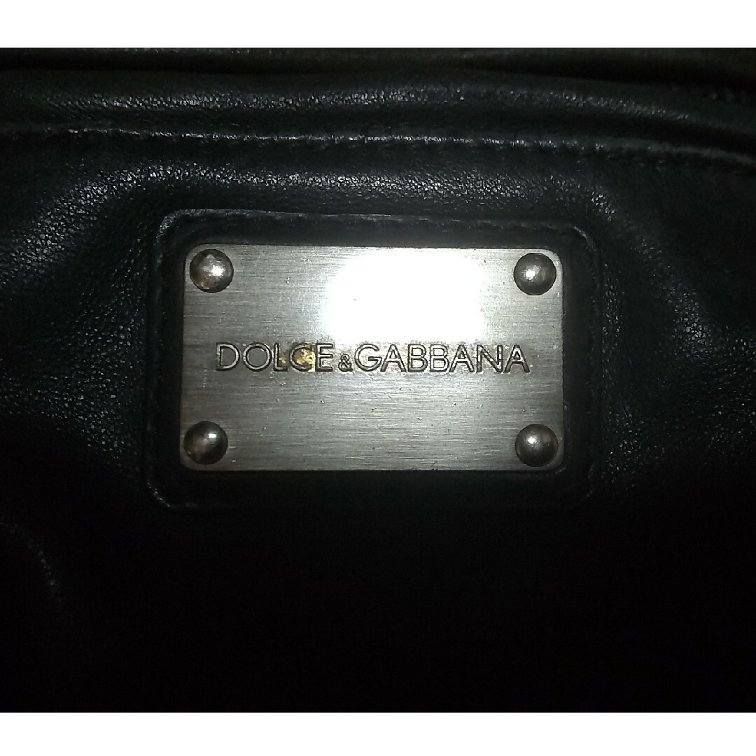 DOLCE&GABBANA(ドルチェアンドガッバーナ)のDOLCE&GABBANA ボディーバッグ レザー プレート 本革 本皮 メンズのバッグ(ボディーバッグ)の商品写真