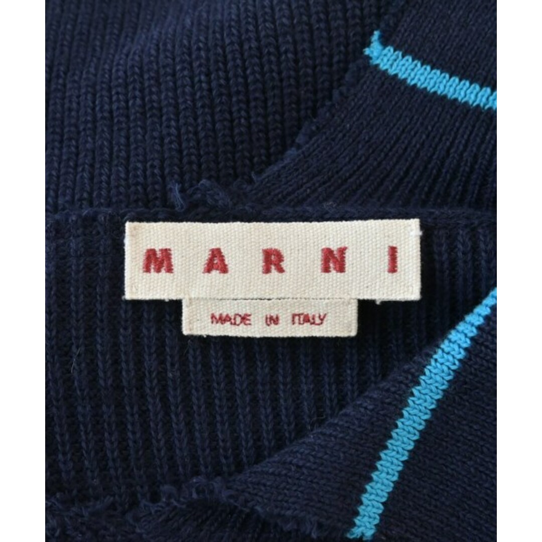 MARNI マルニ ニット・セーター 36(XS位) 紺秋冬ポケット