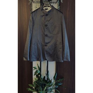 ジョルジオアルマーニ(Giorgio Armani)の※沢庵様専用【GIORGIO ARMANI】訳アリ　シルク混ジャケット（52）(その他)