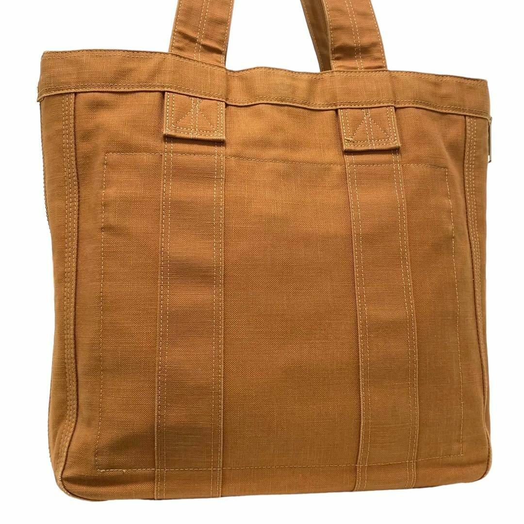 ポーター PORTER キャンバス ビッグ トートバッグ レザーショルダー付