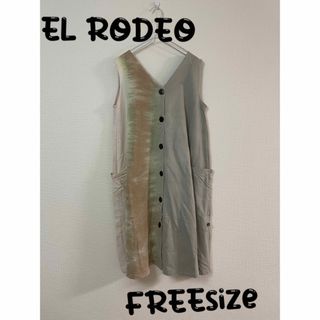 エルロデオ(EL RODEO)のEL RODEO  ノースリーブワンピース　新品未使用(ひざ丈ワンピース)