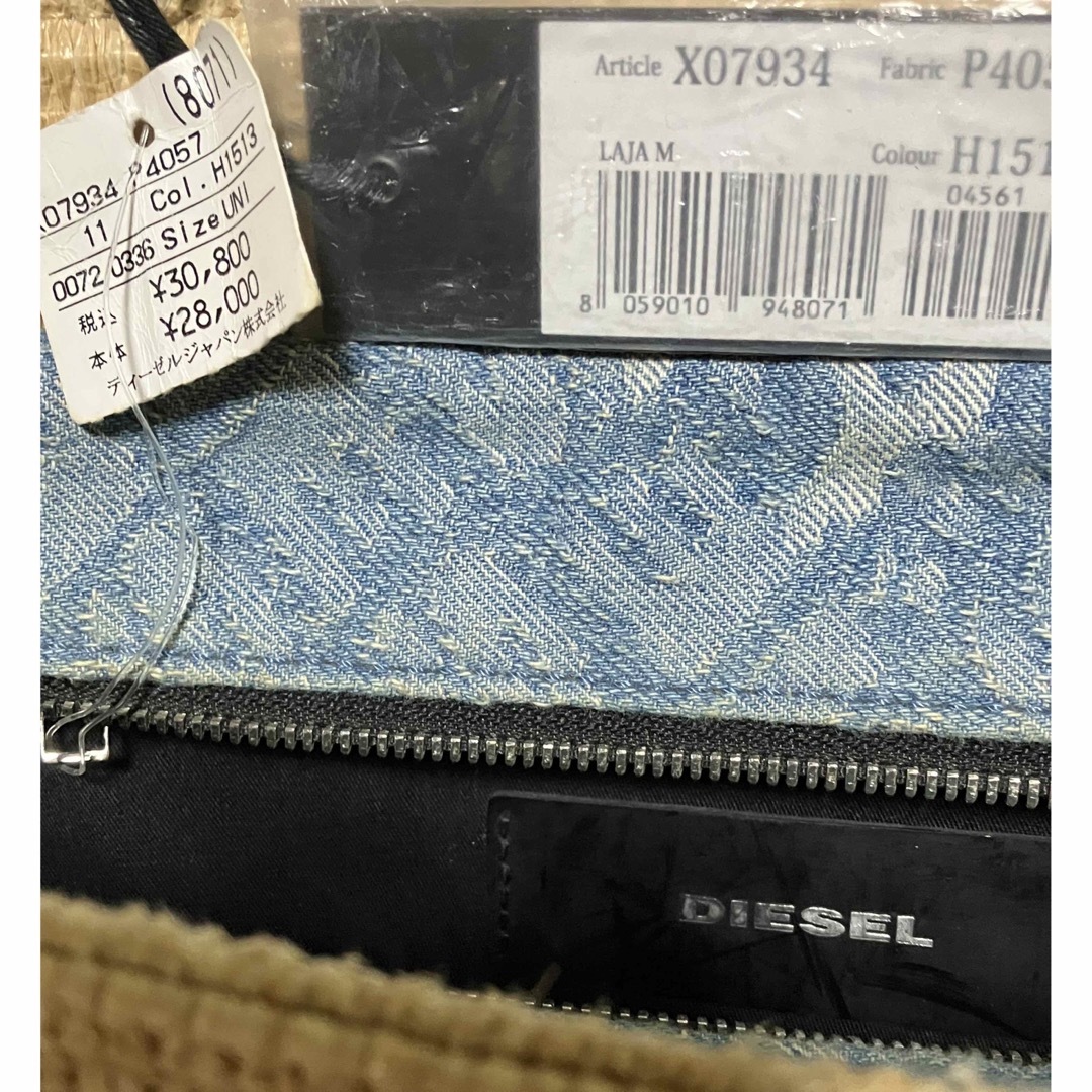 DIESEL(ディーゼル)のDIESEL   トートバッグ　　ディーゼル　キャンバス　　ベージュ   レディースのバッグ(トートバッグ)の商品写真