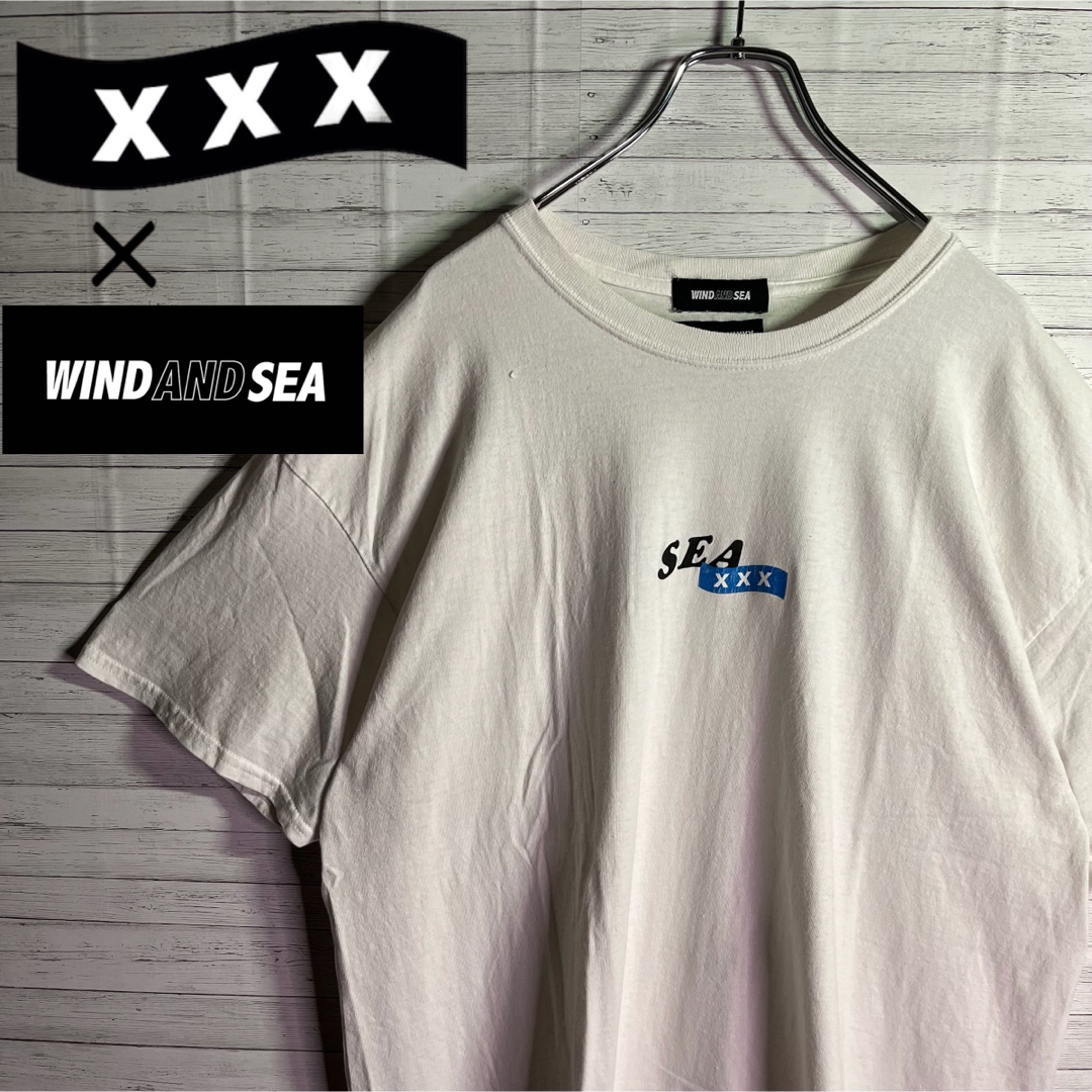 WIND AND SEA(ウィンダンシー)の【即完売品】ウィンダンシー ビッグロゴバックプリント 入手困難 希少 メンズのトップス(Tシャツ/カットソー(半袖/袖なし))の商品写真