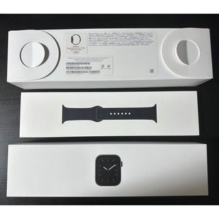 アップルウォッチ(Apple Watch)のApple Watch 5 44mm cellularグレイアルミニウム(その他)