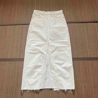 ザラ(ZARA)のZARA デニムロングスカート(ロングスカート)